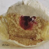 Jelly Filled Doughnut Cupcakes